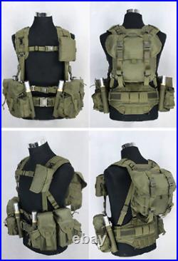 IN US Russia Smersh Tactical Combat Chest Gear Vest Rainbow 6 Chest Rigs AK Set