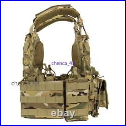 IN US! Tactical Vest Protective Plate Carrier Vest Multifunctional Outdoor Gear