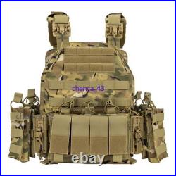 IN US! Tactical Vest Protective Plate Carrier Vest Multifunctional Outdoor Gear