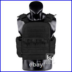 KRYDEX CPC Plate Carrier Tactical Heavy Duty MOLLE Vest Mag Pouch Size Medium