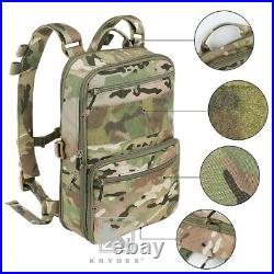 KRYDEX D3CR Chest Rig Harness Mag Pouches & D3 Flatpack Backpack Rucksack Camo