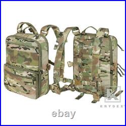 KRYDEX D3CR Chest Rig Harness Mag Pouches & D3 Flatpack Backpack Rucksack Camo