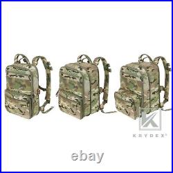 KRYDEX D3CR Chest Rig Harness Mag Pouches & D3 Flatpack Backpack Rucksack Camo