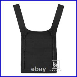 KRYDEX FCPC V5 Plate Carrier Tactical Vest Tegris Cummerbund KTAR Front Flap BK