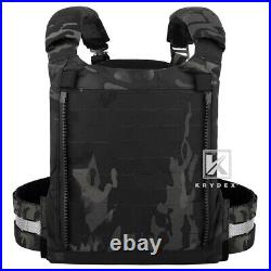 KRYDEX FCPC V5 Plate Carrier Tactical Vest Tegris Cummerbund KTAR FrontFlap BK