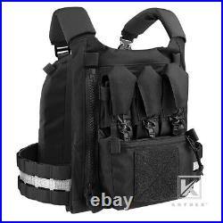 KRYDEX FCPC V5 Tactical Vest Tegris Cummerbund KTAR Front Pouch Zip on Backpack