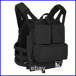 KRYDEX JPC 2.0 Jump Plate Carrier Zip-on Backpack Tactical MOLLE Vest Camouflage