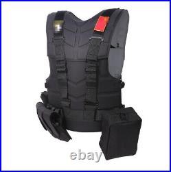 Men Detachable Tactical Vest Military Armor Outdoor Airsoft Combat Training Gear