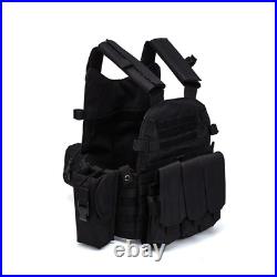 Men Tactical Vest Body Ammo Paintball Combat Military Hunting Vest Accessories