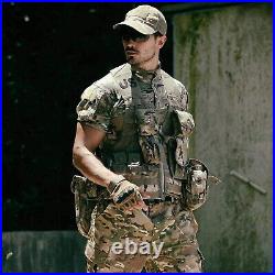 Military MOLLE 2 Army Vest, Rifleman FLC Set, Multicam Camo