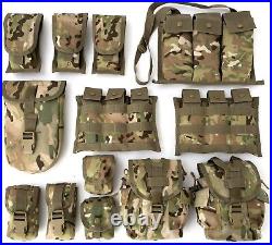 Military MOLLE 2 Army Vest, Rifleman FLC Set, Multicam Camo