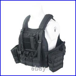 Military Tactical Airsoft Armor Sniper Chest Rig Vest Gear Plate Carrier Hunting