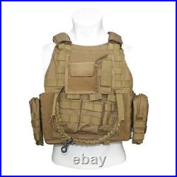 Military Tactical Airsoft Armor Sniper Chest Rig Vest Gear Plate Carrier Hunting