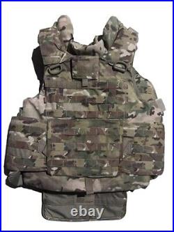 Multicam Gen III Improved Plate Carrier Tactical Vest With Soft Armor Inserts