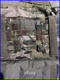 Multicam Gen III Improved Plate Carrier Tactical Vest With Soft Armor Inserts