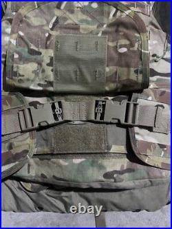 Multicam Gen III Improved Plate Carrier Tactical Vest With Soft Armor Inserts