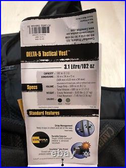 NWT Camelbak Delta 5 Tactical Cordura MOLLE Hydration Vest Belt Military BLACK