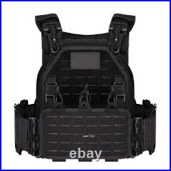 New Adjustable Military Tactical Vest Molle Combat Assault Chest Rigs Vest 1000D