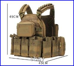 New IPC Tactical Vest Removable Combined waterproof Outdoor Training Operations