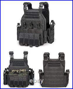 New MOLLE Tactical 6094 Quick Release Plate Carrier Combat Armor Vest Chest Rigs