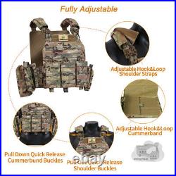 New Outdoor Tactical Vest Quick-release Field Training Protective Plate Hunting