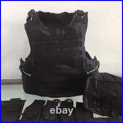 New Plate Carrier Tactical Vest Free Made With Kevlar Plates 3a Inserts Panels