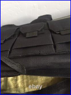 New Plate Carrier Tactical Vest Free Made With Kevlar Plates 3a Inserts Panels