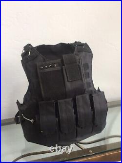 New Plate Carrier Tactical Vest Free Made With Kevlar Plates 3a Inserts Panels