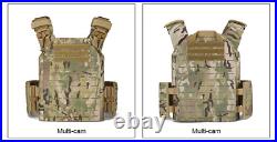 Nylon Durable Tactico Multi-Cam Tactical Vest Army Plate Tactiqu Vest Hunting