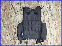 Older Blackhawk Navy SEAL Tactical Training Shooters Vest Size 5 H Black