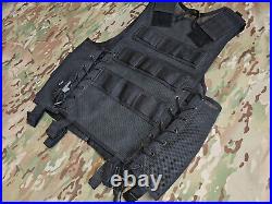 Older Blackhawk Navy SEAL Tactical Training Shooters Vest Size 5 H Black