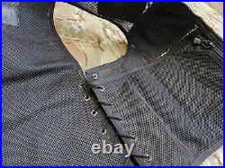 Older Blackhawk Navy SEAL Tactical Training Shooters Vest Size 5 H Black