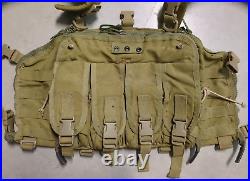 Oldgen GWOT US Military High Speed Gear Warlord Tactical Chest Rig Coyote Tan