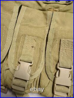 Oldgen GWOT US Military High Speed Gear Warlord Tactical Chest Rig Coyote Tan