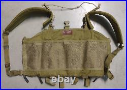 Oldgen GWOT US Military High Speed Gear Warlord Tactical Chest Rig Coyote Tan