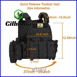Outdoor Hunting Tactical Plate Carrier Vest Military Training Quick Release Vest