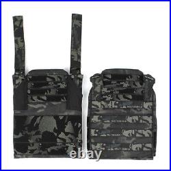 PEW Tactical Vest Thorax HSP Style Plate Carrier Light Weight Front Bag&Rear MC