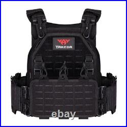 Plate Carrier Tactical Vest Outdoor Hunting Protective Shoulder Adjustable Vest