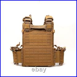 Quick Release Adjustable MOLLE Military Combat Tactical Plate Carrier Vest