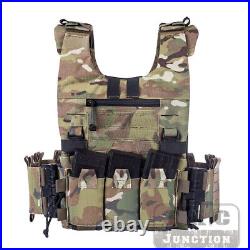 Quick Release Low Vis Slick Plate Carrier Tactical Vest with Swift Clip Placard