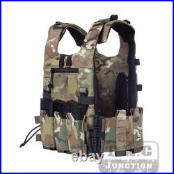 Quick Release Low Vis Slick Plate Carrier Tactical Vest with Swift Clip Placard