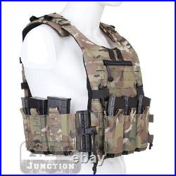 Quick Release Low Vis Slick Plate Carrier Tactical Vest with Swift Clip Placard