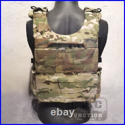 Quick Release Low Vis Slick Plate Carrier Tactical Vest with Swift Clip Placard