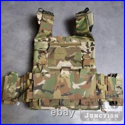 Quick Release Low Vis Slick Plate Carrier Tactical Vest with Swift Clip Placard