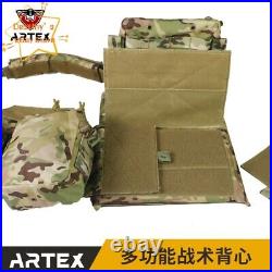 Quick Release Outdoor Tactical Vest CS Training Protective Padded Airsoft Plate