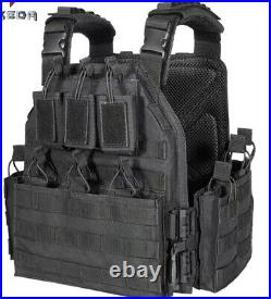 Quick Release Plate Carrier, Tactical Vest, Black, Brand New