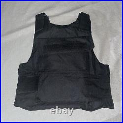 RTS Tactical Bullet Proof Vest w Two Level IV Ceramic Plate Insert Size 6x8