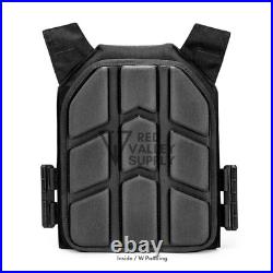 RVS BARRIER Tactical Plate Carrier Armor Vest Lasercut 10x12 Padding fits AR500