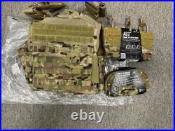 Rothco Bundle MultiCam Plate Carrier Tactical Vest Agilite AG3 & 2ND Layer