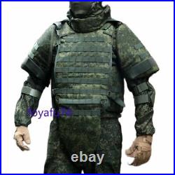 Russian 6B45 Tactical Vest+Shoulder Pads&Crotch Pad Armor Vest Set US STOCK